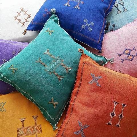 Sabra Silk Pillows