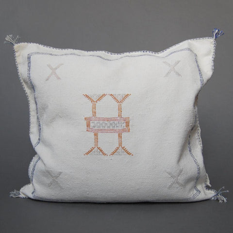 Moroccan Sabra Silk Pillow - Shiny